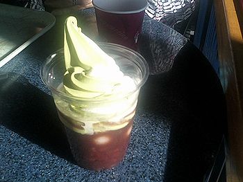 ソフト白玉ぜんざい