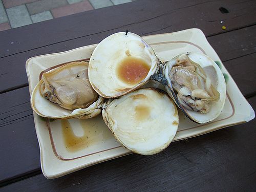巨大焼き蛤